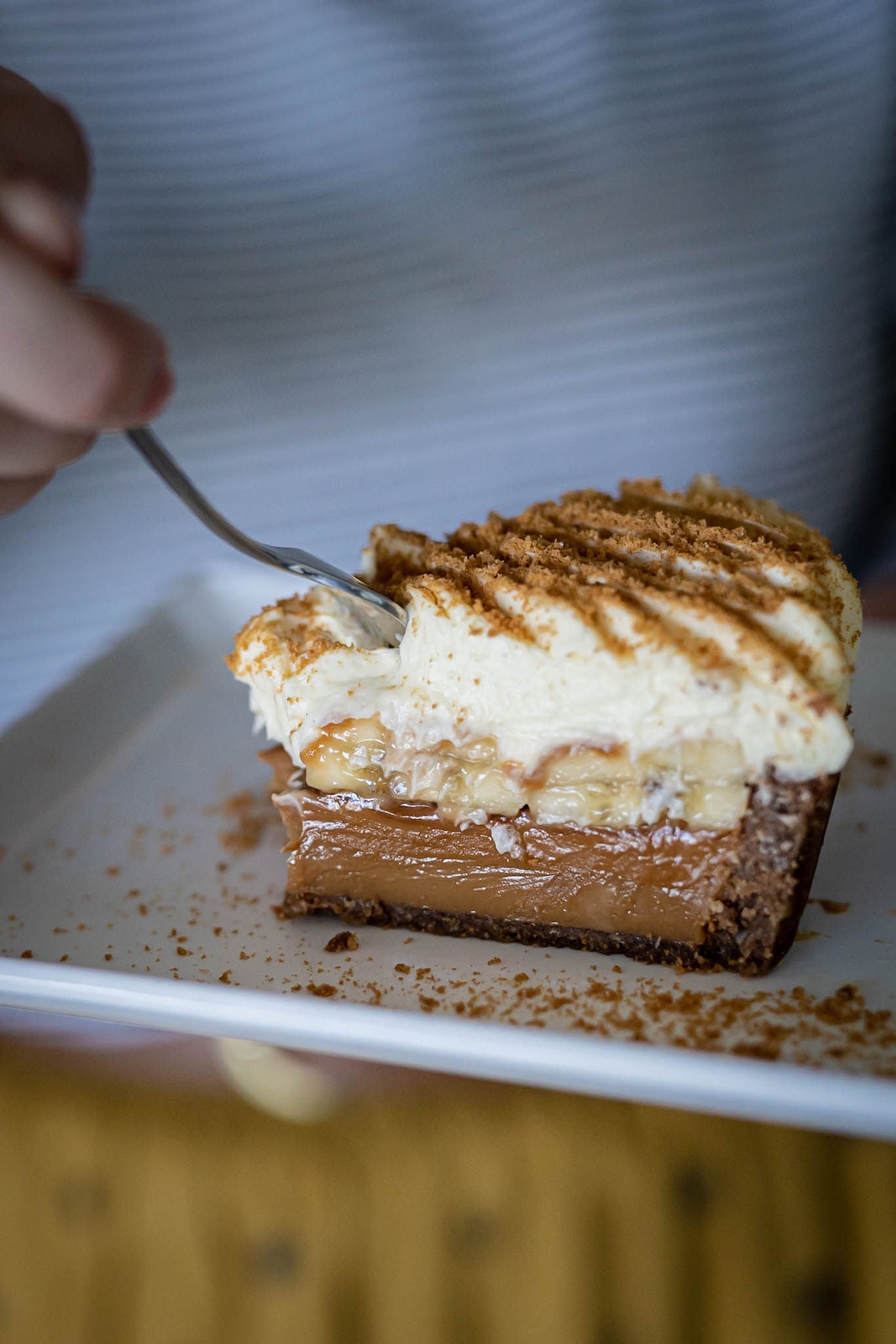 Biscoff Banoffee Pie